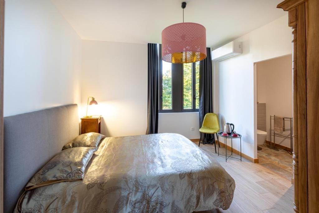 Chambres Au Chateau Du Mouillat Saint-Clair-de-la-Tour Ngoại thất bức ảnh